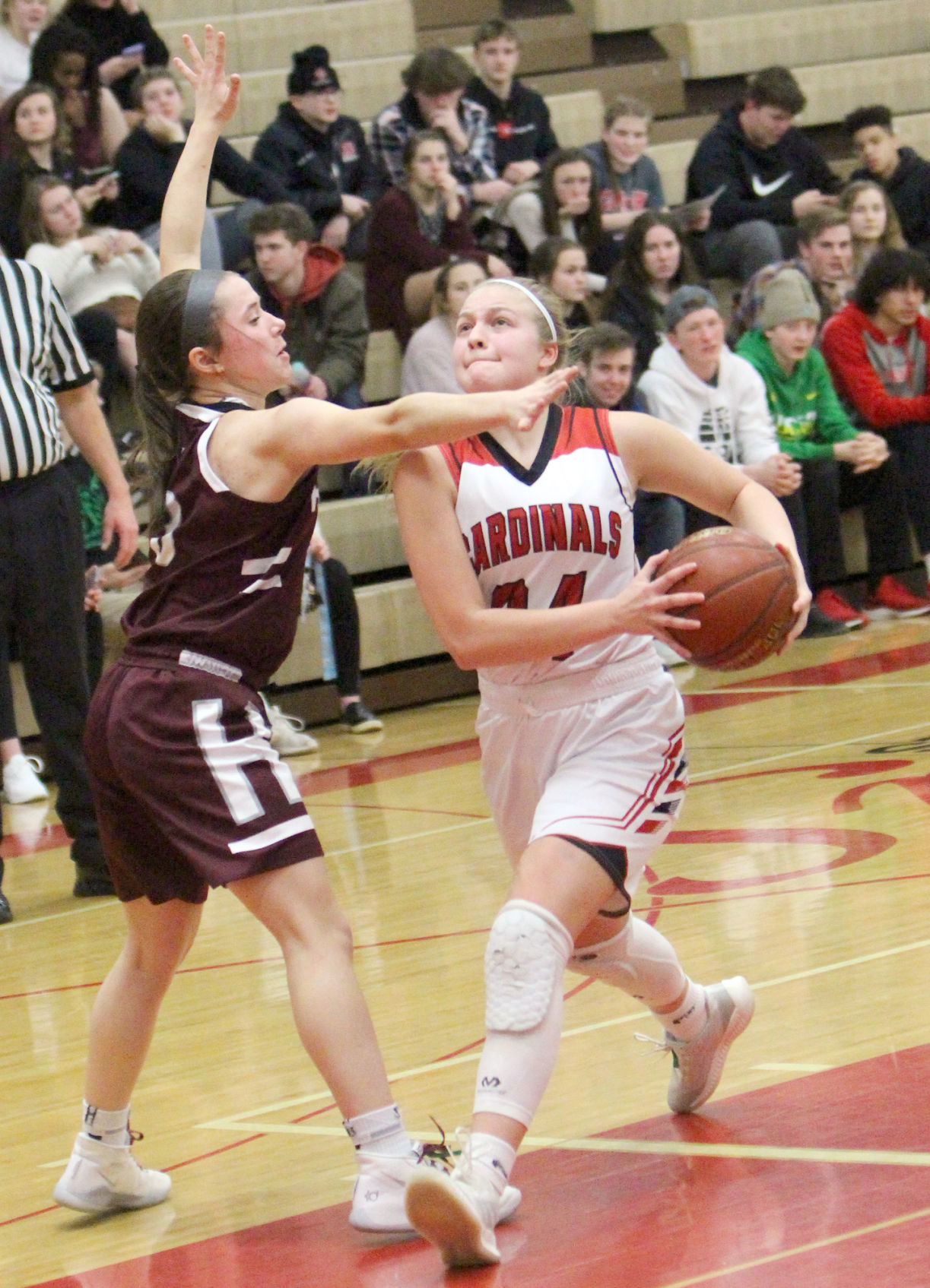 Holmen at Chi-Hi girls basketball 2-10-20